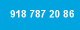 918 787 20 86 918 787 20 86